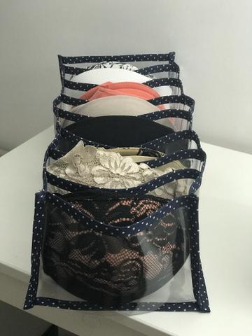 Organizador colmeia para sutiãs, camisas, roupas academia.