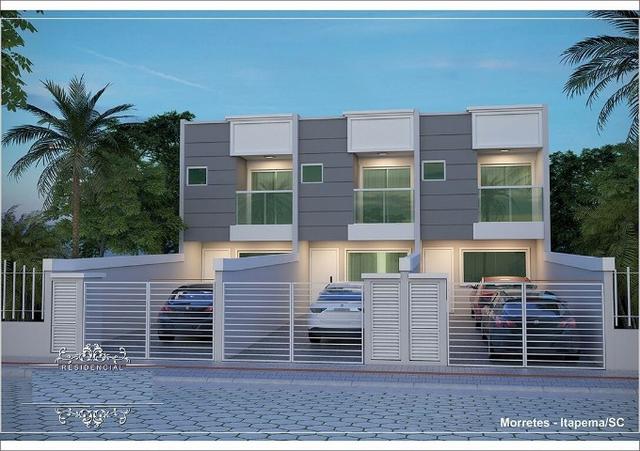 Sobrados com 03 dorm., 110m² e 02 vagas!!! Itapema Morretes