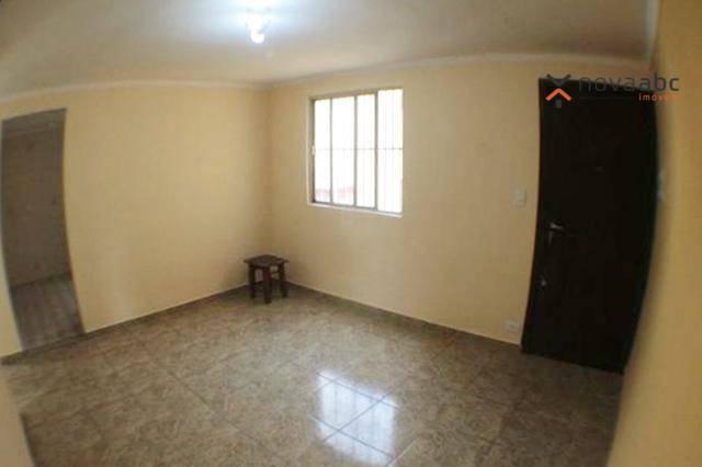 Apartamento com 2 dormitórios para alugar, 50 m² por R$ 1.020/mês - Vila Camilópolis - San