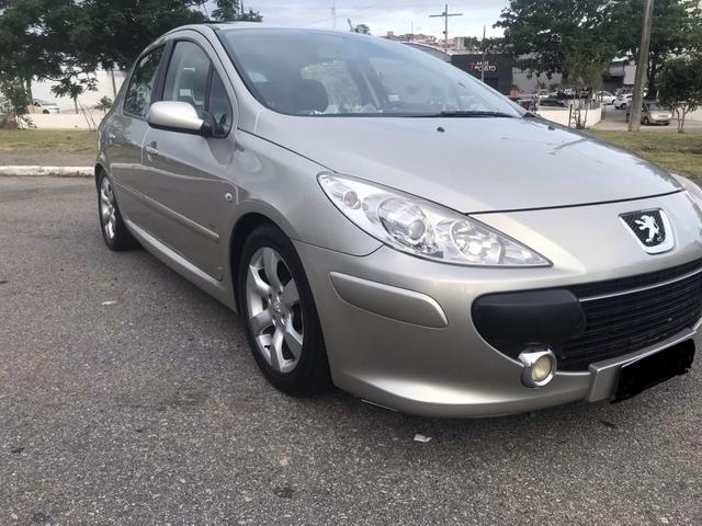 Impecavel peugeot 307 com teto solar *km baixissimo - Foto 7