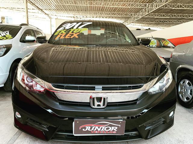 (Junior Veiculos)Honda Civic Ex Ano:2017 Completo Flex - Foto 2
