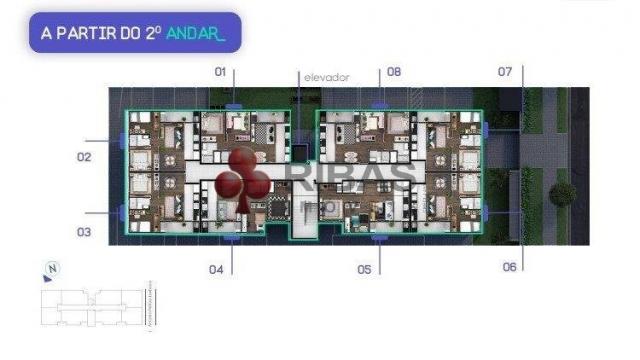 Apartamento à venda com 2 dormitórios em Capão raso, Curitiba cod:15426 - Foto 14