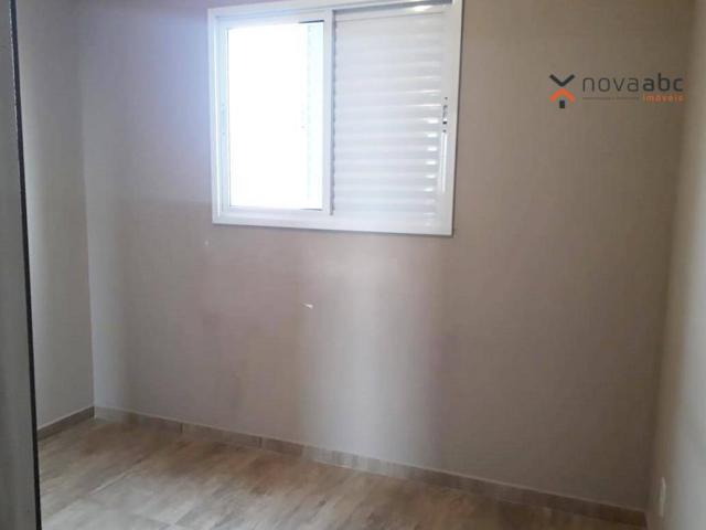 Apartamento com 2 dormitórios para alugar, 46 m² por R$ 900/mês - Vila João Ramalho - Sant - Foto 20