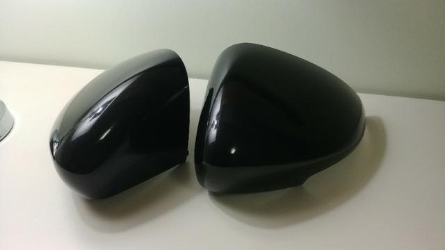 Capa original do retrovisor do Fiat Argo - Preto