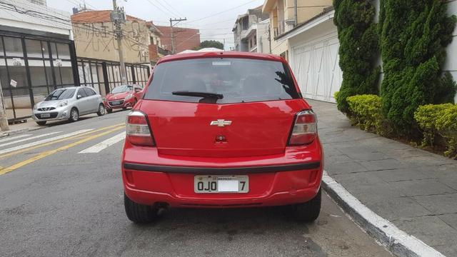 Chevrolet - Agile LTZ 1.4 Flex 2014 Vermelho Completo Super Novo Doc OK - Foto 7