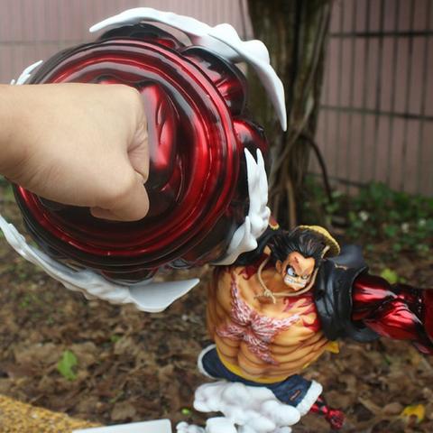 Promo Black Action Figure Luffy Gear 4 King Kong Gun Gk 43cm - Foto 2