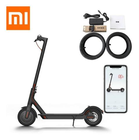 Patinete Elétrico Xiaomi Mi Electric Preto oficial xiaomi ate 12x de 209,15