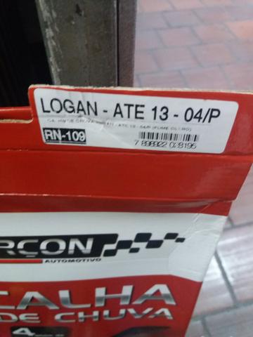 Calha de chuva Logan 13 4 portas nova na embalagem