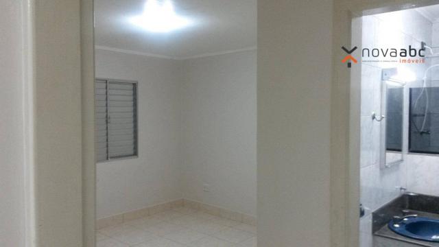 Apartamento com 1 dormitório para alugar, 58 m² por R$ 1.300/mês - Vila Floresta - Santo A - Foto 9
