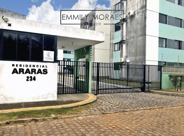 VENDO apto de 60m² - 2/4 sendo 1 suíte - Apenas R$ 139 mil -ENTRADA DE 10% - RA1751