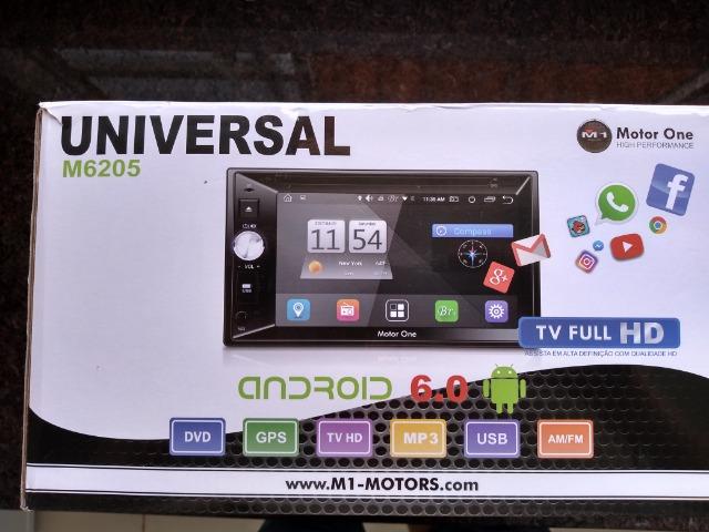 Central Multimidia M1 M-6205 (motor one) 2din, gps,tv Full Hd,android 6.0 - Foto 3