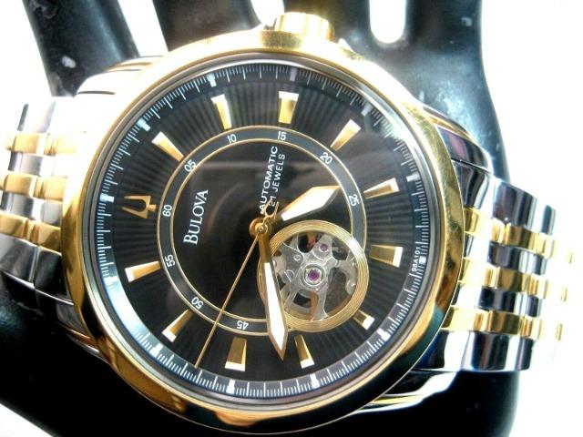 Relógio Bulova Automático Modelo 98A101 Masculino