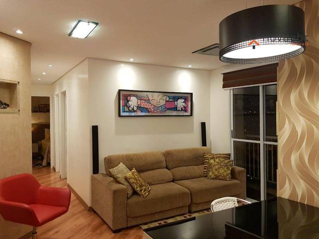 Apartamento com 2 dormitórios para alugar, 50 m² por R$ 1.350/mês - Parque Erasmo Assunção - Foto 5