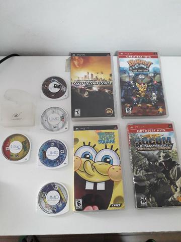 PSP no estado na Caixa. Acompanha 9 jogos + Cabo A/V - Foto 3