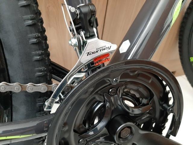 Bicicleta Caloi 29 Suspensão c/Trava Freio a Disco (Lacrada) Nota Fiscal - Foto 4