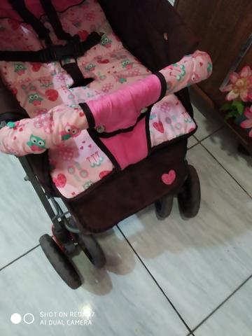 Carrinho bem conservado aceito cartão ? - Foto 2