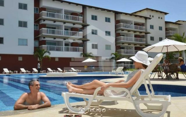 (ELI41043) Porto Beach, Apartamento no Porto das Dunas, 76m², 3 quartos, DCE, 2 Vagas - Foto 4