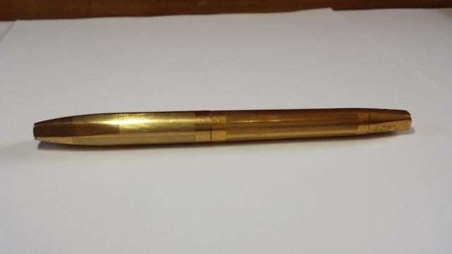 Caneta tinteiro Sheaffer Ouro 23k Anos 50/60 usa - Foto 6