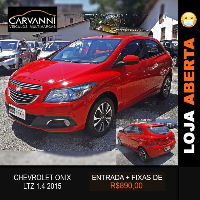 Chevrolet Onix LTZ 1.4 2015 Completo