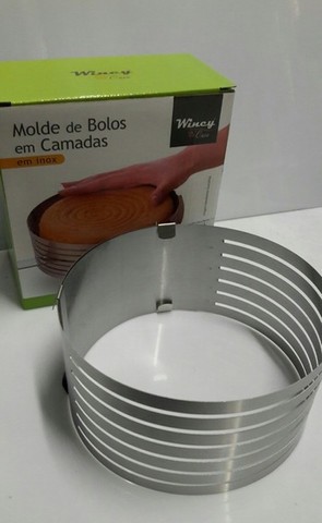 Molde Para Bolos Em Camadas Inox