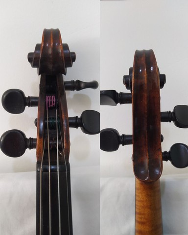 VIOLINO FRANCÊS DE AUTOR SÉCULO  XIX - Foto 4