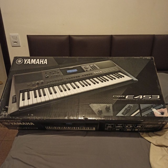 TECLADO YAMAHA mod. PSR E-453 novo. - Foto 5