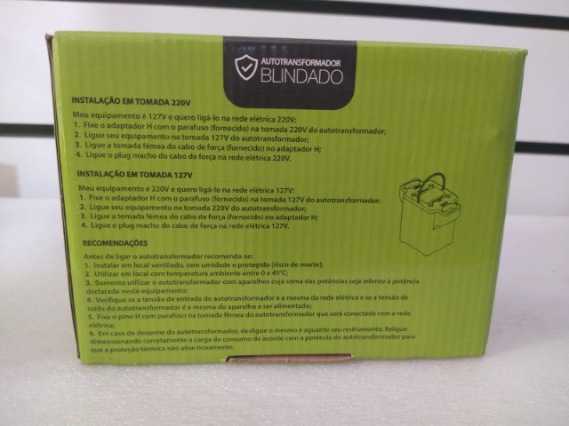 Transformador 5000va novo na caixa (JK eletrônicos) Distribuidor - Foto 3