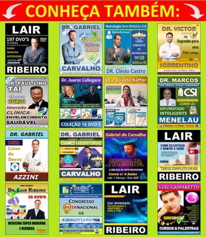 Cursos Lair Ribeiro com DVDs Lair Ribeiro  - Foto 4