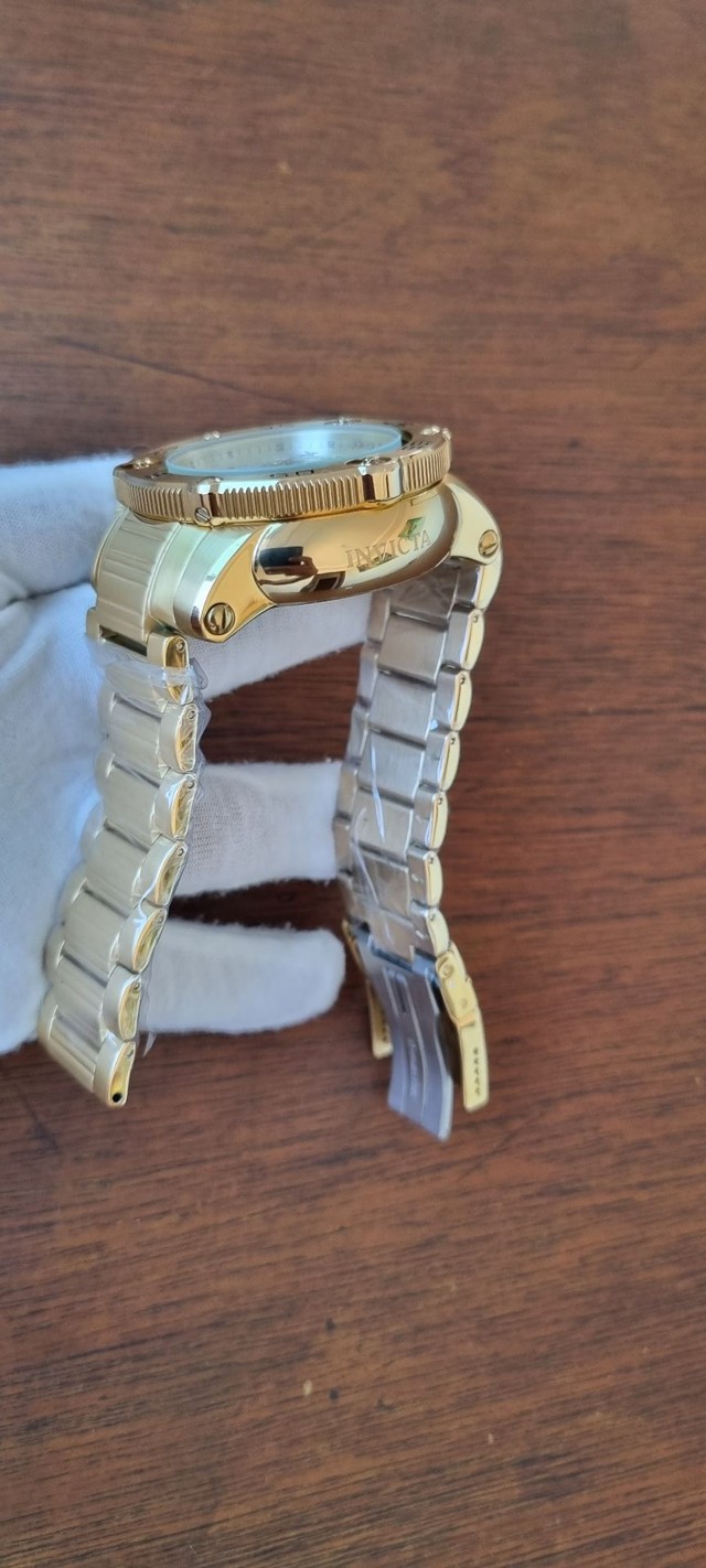 Relógio invicta Sea Hunter Full Gold ! - Foto 4