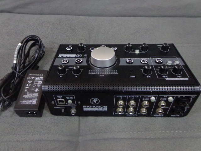 Interface de audio Controlador Big Knob Studio Us Mackie 