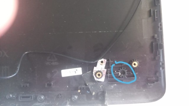 Tampa Da Tela + Moldura Positivo Xc3550 Xc3552 Xc3570 ( vide nota )  634 - Foto 2