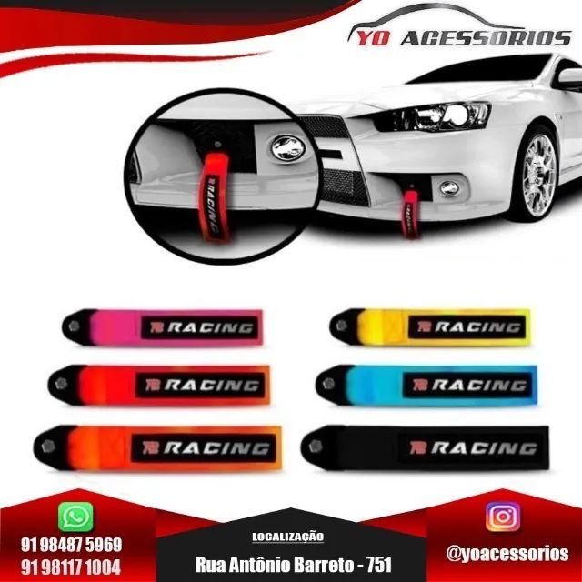 Cinta Reboque Esportiva Tow Track Day Strap