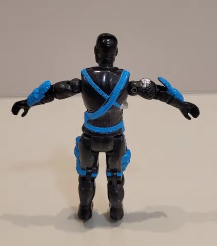 Boneco Comandos Ação Gijoe Snake Eyes v5 Hasbro 1993 zero - Foto 3