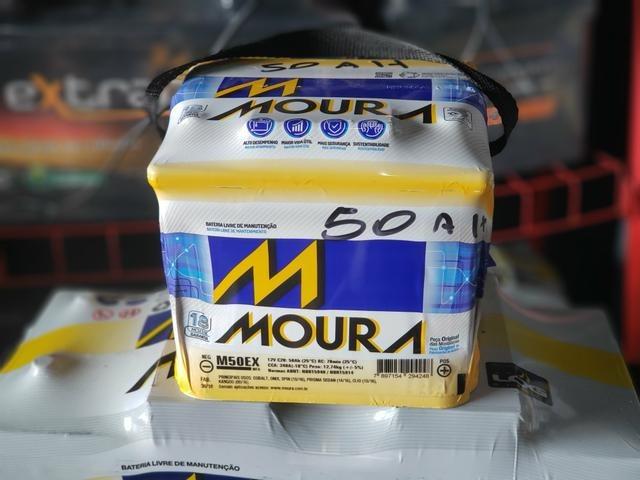 Bateria 50 caixa alta Moura do Onix, Prisma, Hb20 Corola novo Apenas R$330,00 - Foto 2
