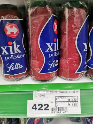 Fios e linhas de costura