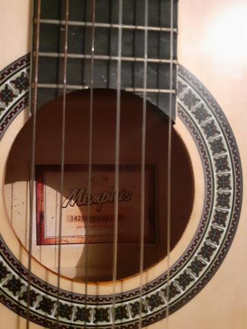 Violão Memphis AC 39 pra hj baichei - Foto 3