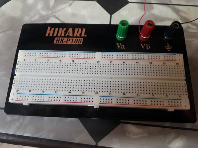 Protoboard e Multimetro analógico - Foto 2