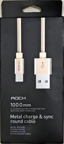Cabos Lightning para iPhone 5, iPhone 6, iPhone 7, iPhone 8 e iPhone X