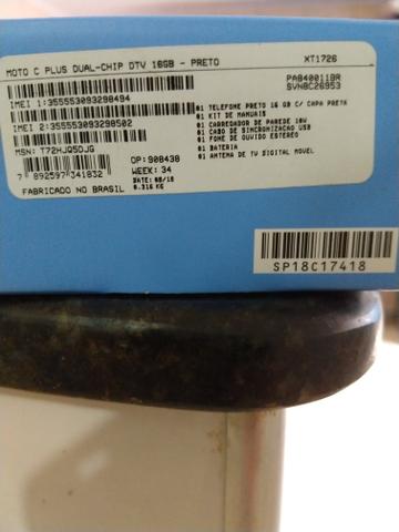Vendo moto plus 16giga ,tv digital - Foto 3