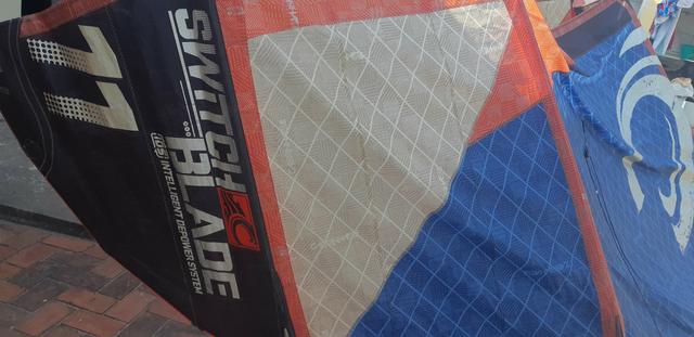 Kite 2011 tamanho 11 cabrinha switch Blade - Foto 2
