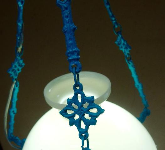 Lindo lustre antigo reformado - Foto 6