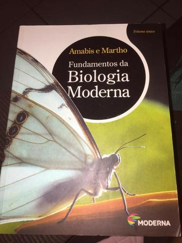 Livro seminovo Fundamentos da Biologia Moderna