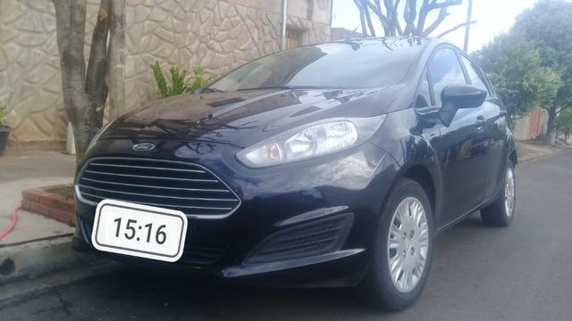 New fiesta hatch 1.5 2014 completo impecável