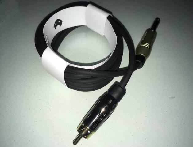 Cabo Rca Blindado Electric Ink - 2M - Preto - Original - Foto 4