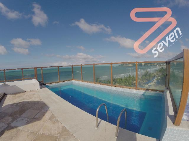 Flat - Ponta Negra - 36m2 - Beira-mar -SN