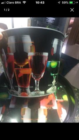 Balde porta gelo