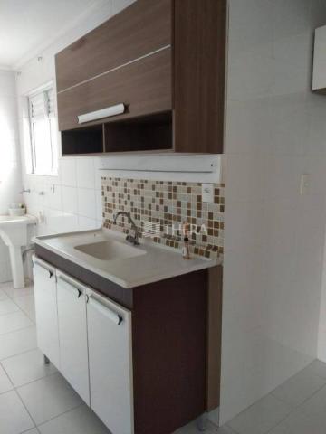 Apartamento com 2 dormitórios para alugar, 53 m² por r$ 1.200/mês - vila alpina - santo an - Foto 4