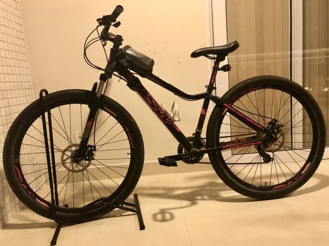 Bike TSW Posh Shimano tourin tamanho 15 aro 29. Freios mecânicos a disco. Semi Nova - Foto 2