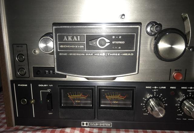 Gravador de rolos, reel to reel Akai 4000db - Foto 2