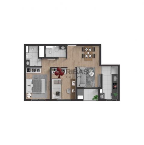 Apartamento à venda com 2 dormitórios em Boa vista, Curitiba cod:15427 - Foto 13